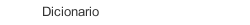 Dicionario